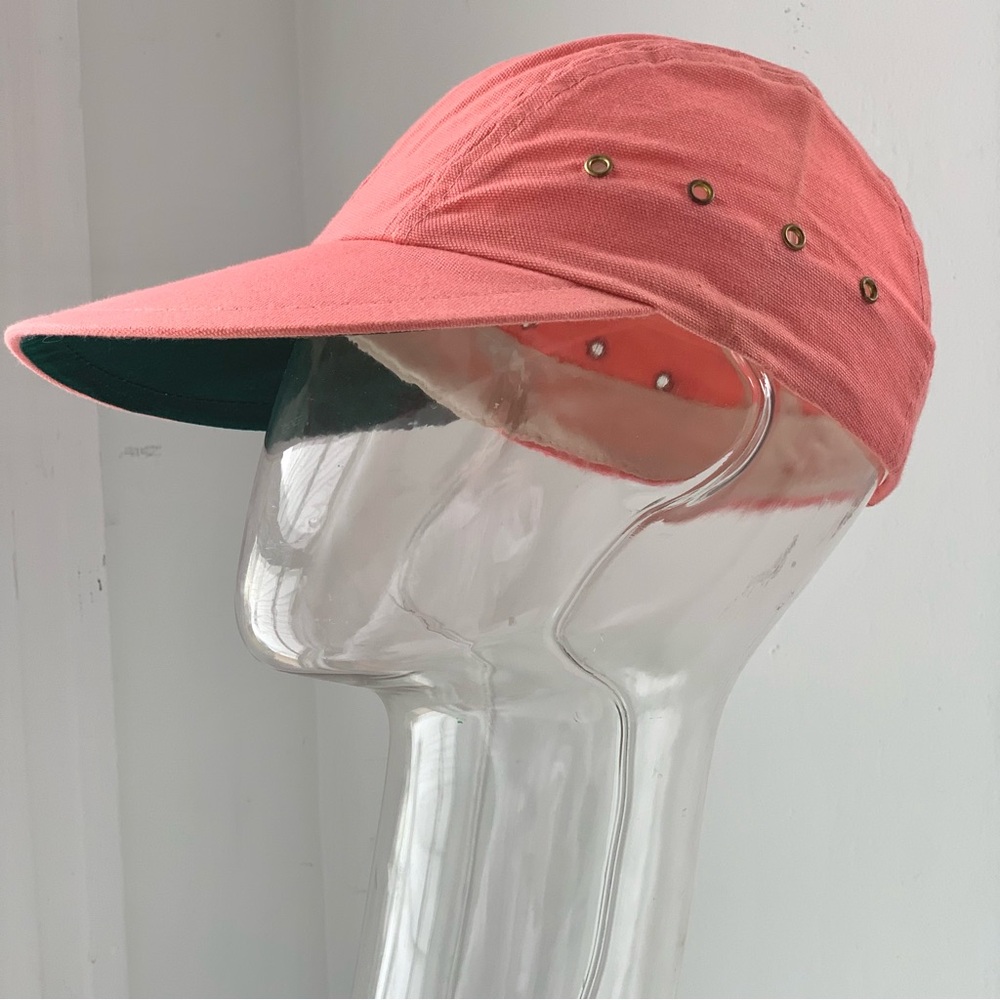 vintage deadstock L.L.Bean x Quaker Marine rare pink cap